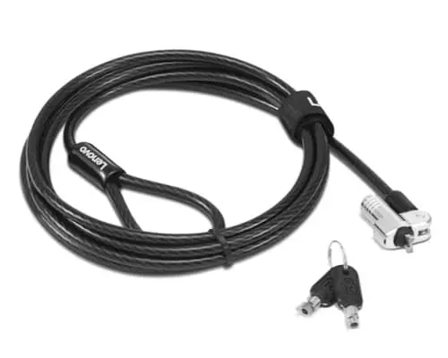 Lenovo 4XE1L51710 Kabelschloss Schwarz 1,8 m Lenovo 4XE1L51710 Kabelschloss Schwarz 1,8 m