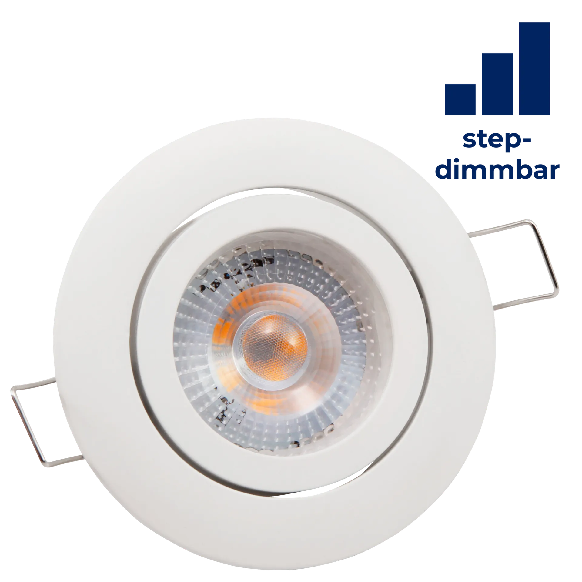 LED-Einbauleuchte McShine “Eco-50“ 5W, 400lm, 3000K, step-dimmbar LED-Einbauleuchte McShine “Eco-50“ 5W, 400lm, 3000K, step-dimmbar