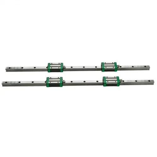 VEVOR Linearführung HSR 20 Serie Linearschienen, 1700 mm Länge Linearwelle CNC Linearführung mit 4 HSR 20 UU Lagerblöcken, Linear Führungsschiene für CNC-Maschine, Drehmaschinen, Linearführungsschiene – Bild 10