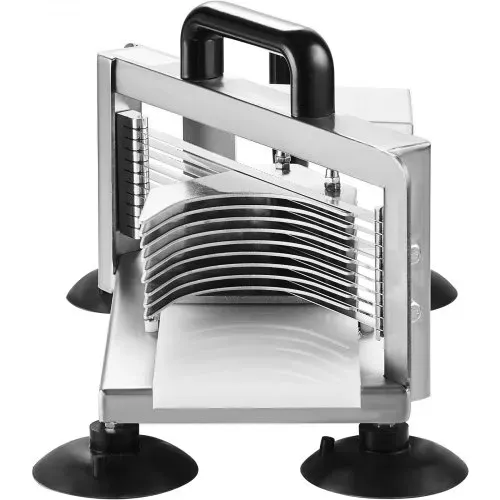 VEVOR Kommerzieller Tomatenschneider, 1/4 Zoll Tomatenschneider, Hochleistungs-Tomatenschneider aus Edelstahl, Manueller Gemüseschneider, zum Schneiden von Tomaten, Gurken, Bananen – Bild 9