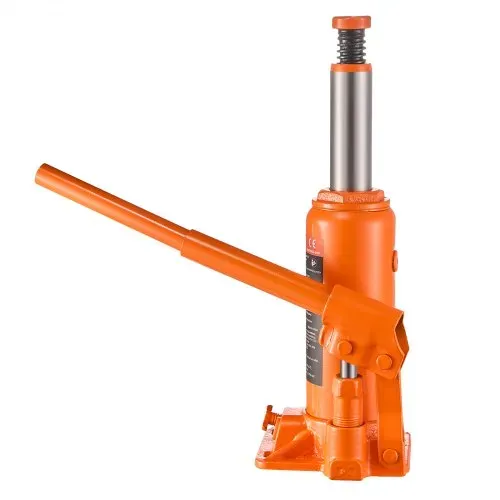VEVOR hydraulischer Flaschenheber mit 6 t Kapazität, 195–375 mm Hubbereich, Flaschenwagenheber mit Schweißsystem für Auto Pickup SUV Autoreparatur, Stempelwagenheber Orange Wagenheber Hochleistung – Bild 10