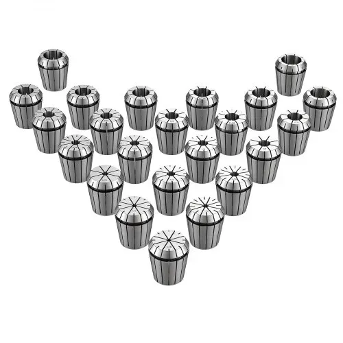 VEVOR ER40 Spannbuchsen Set 1/8 Zoll bis 1 Zoll, 23-tlg. Spannzangensatz, für CNC-Fräsmaschinen & Bohrmaschinen, 0,0006 Zoll Rundlaufgenauigkeit, Präzisions-Spannzangen mit Koffer, Legierter Stahl – Bild 10