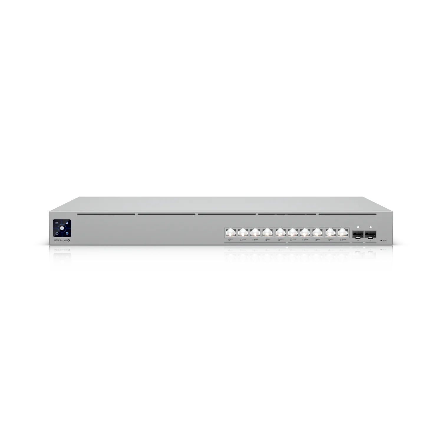 Ubiquiti Switch full managed Layer3 12 Port • 10x 10 GbE • PoE Budget 400W • 8x PoE+++ • 2x SFP+ • 19” • UniFi • USW-Pro-XG-10-PoE Ubiquiti Switch full managed Layer3 12 Port • 10x 10 GbE • PoE Budget 400W • 8x PoE+++ • 2x SFP+ • 19” • UniFi • USW-Pro-XG-10-PoE