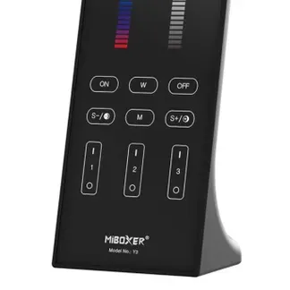 MiBoxer Y3-B LED Fernbedienung 2,4GHz RGB-WW (RGB-CCT) 3 Zonen vertikal (b) MiBoxer Y3-B LED Fernbedienung 2,4GHz RGB-WW (RGB-CCT) 3 Zonen vertikal (b)