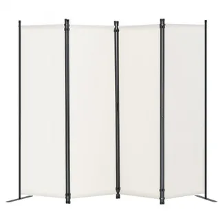VEVOR Raumteiler Trennwand 4-teiliger Paravent Stellwand, faltbarer Sichtschutz für Büro Schlafzimmer Esszimmer Arbeitszimmer Balkon, Raumtrenner freistehend ( 228 x 45 x 172,5 cm), weiß VEVOR Raumteiler Trennwand 4-teiliger Paravent Stellwand, faltbarer Sichtschutz für Büro Schlafzimmer Esszimmer Arbeitszimmer Balkon, Raumtrenner freistehend ( 228 x 45 x 172,5 cm), weiß
