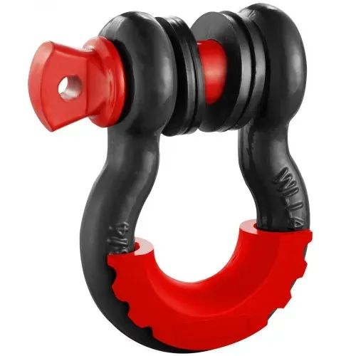 VEVOR 2er-Pack 3/4 Zoll D-Ring-Schäkel mit 7/8 Zoll Schraubstift Bruchfestigkeit 28500kg – Bild 8