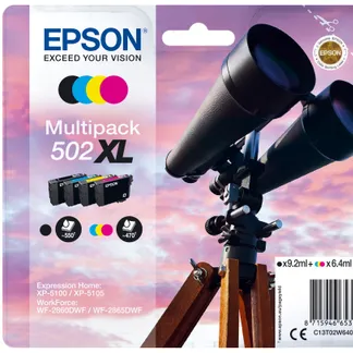 Epson Multipack 4-colours 502XL Ink Epson Multipack 4-colours 502XL Ink