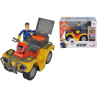 Feuerwehrmann Sam Mercury-Quad, Spielfahrzeug Feuerwehrmann Sam Mercury-Quad, Spielfahrzeug