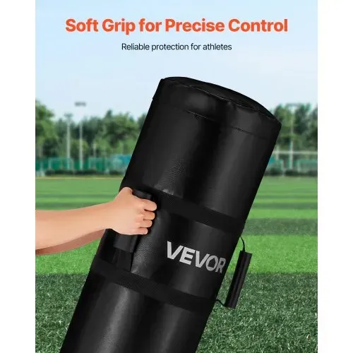 VEVOR Fußball Tackling Dummy hochdichter Schwamm-Blockierpad-Ausrüstung () zum Üben, robuste Tackle-Dummies mit Griffen, ideal für Kontaktübungen, Kampfsport, Sporttraining, 1 Stück – Bild 4