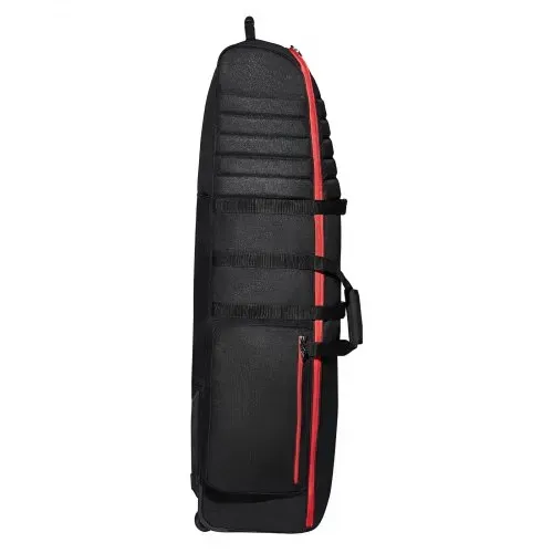 VEVOR Golf Reisetasche Golfgepäck mit Rädern, strapazierfähiges 1800D-Polyester-Oxford, weiche Golfschläger-Aufbewahrungstasche für Flugzeuge, wasserdicht verschleißfest rot + schwarz – Bild 9
