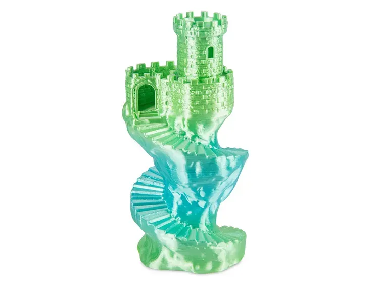 Spectrum Filament · SILK PLA Rainbow · OCEAN MELANGE · 1.75mm · 1kg – Bild 5