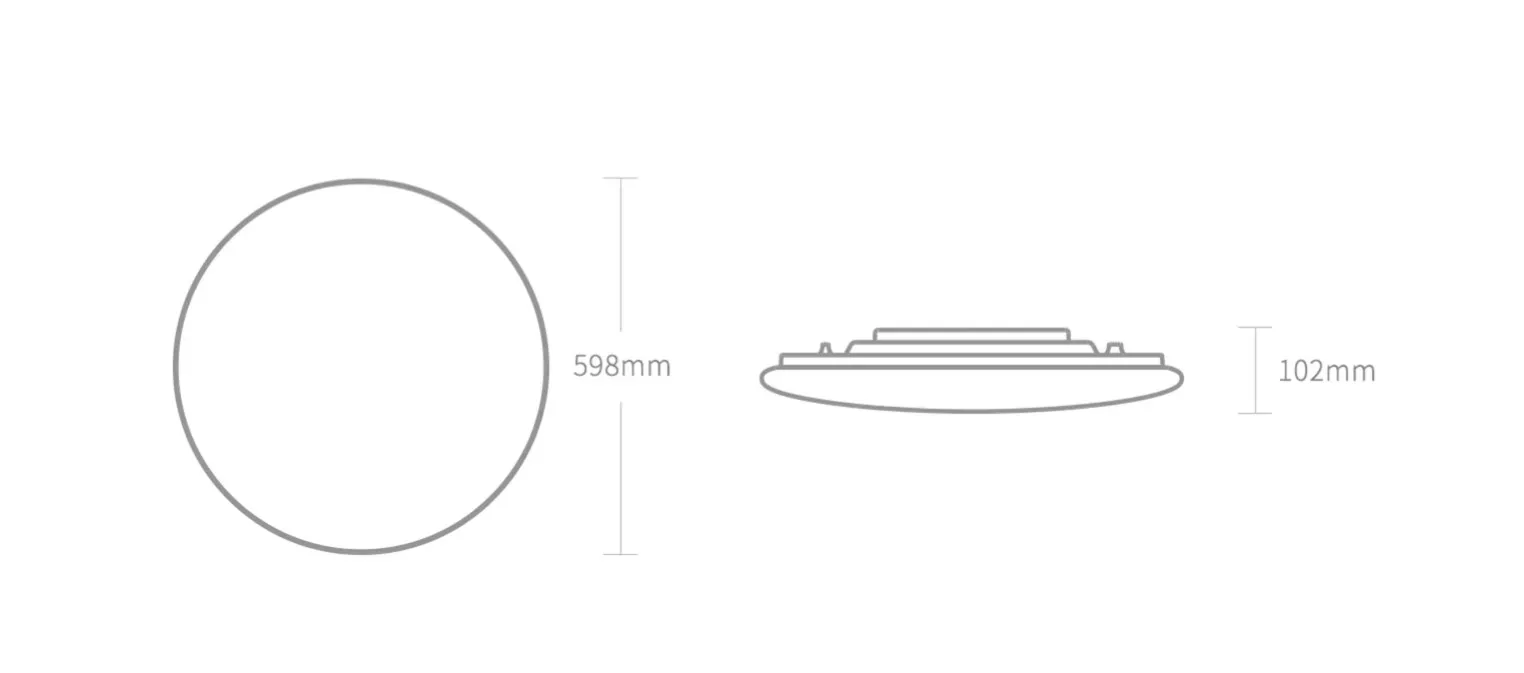 Yeelight Arwen Ceiling Light 450C – LED Produkt – Bild 2