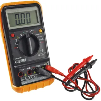 Digital-Multimeter „CTM-43 big“ Volt, Amp., Ohm, autom. Messbereichswahl Digital-Multimeter „CTM-43 big“ Volt, Amp., Ohm, autom. Messbereichswahl