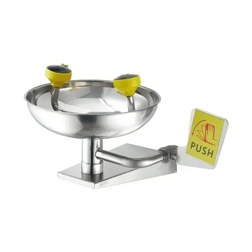 VEVOR Augenspülstation 27 cm, wandmontierte Augendusche aus Edelstahl, Notfallwaschbecken 410x330x240 mm, Augenreinigungsgerät, ideal für Labore, Fabriken, Schulen, Baustellen – Bild 8