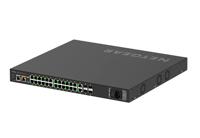 NETGEAR M4250-26G4XF-PoE+ Managed L2/L3 Gigabit Ethernet (10/100/1000) Power over Ethernet (PoE) 1U Schwarz – Bild 4