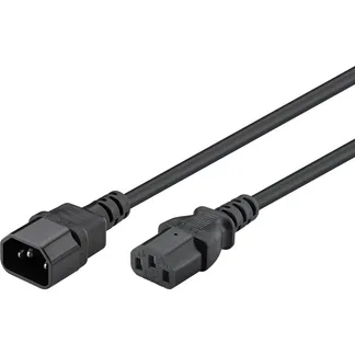 Kaltgeräte-Verlängerungskabel C14 > C13 Kaltgeräte-Verlängerungskabel C14 > C13