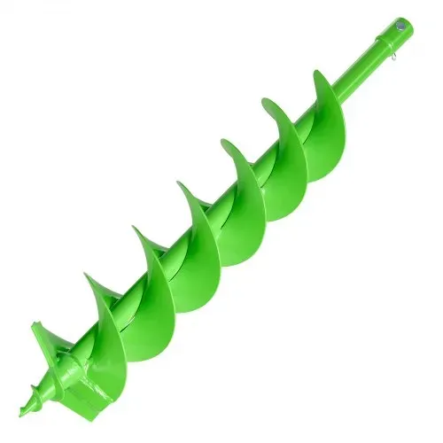 VEVOR Erdbohrer für Bohrmaschine, Ø 15x80 cm Pfahlbohrer, kompatibel mit Bohrern mit 20 mm Innendurchmesser, Erdlochbohrer, Gartenbohrer, Pfostenloch-Bohraufsätze für Gartenbagger & Zäune – Bild 9