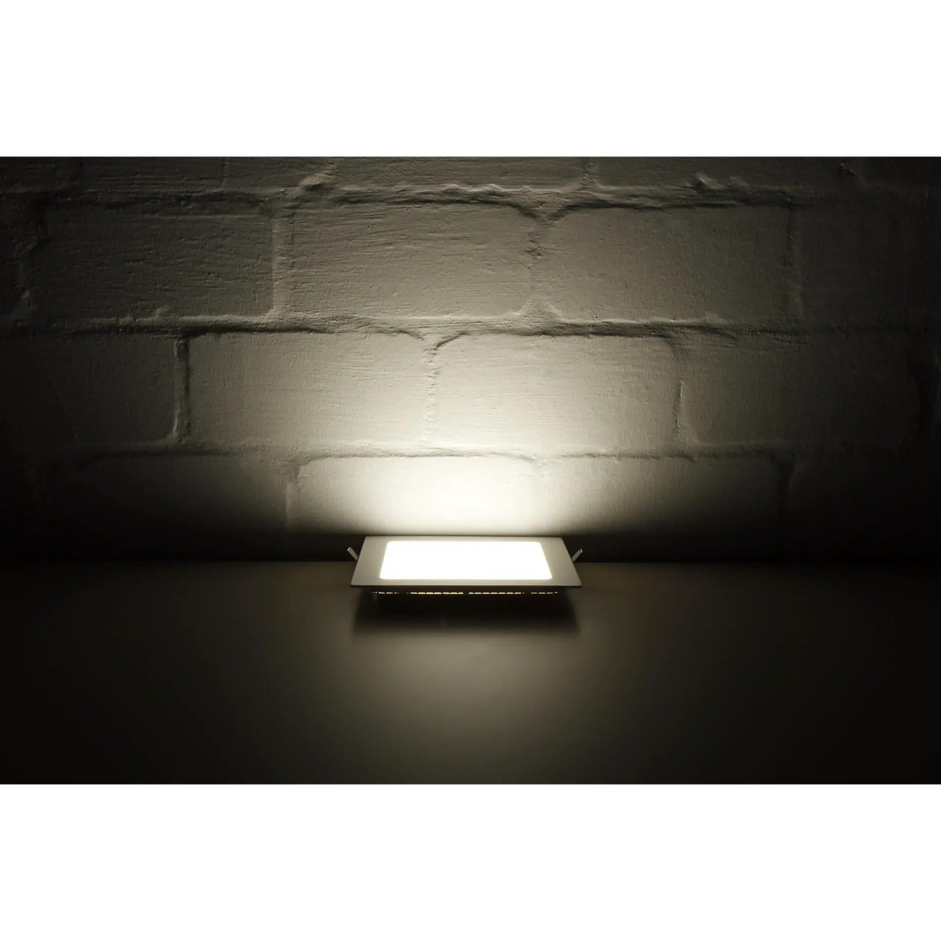 LED-Panel McShine ''LP-1519SW'', 15W, 200x200mm, 1530 lm, 3000K, warmweiß – Bild 2