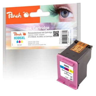 Peach H305XL Druckerpatrone 1 Stück(e) Kompatibel Hohe (XL-) Ausbeute Cyan, Magenta, Gelb Peach H305XL Druckerpatrone 1 Stück(e) Kompatibel Hohe (XL-) Ausbeute Cyan, Magenta, Gelb