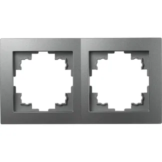 Rahmen McPower “Flair“, 2-fach, anthrazit Rahmen McPower “Flair“, 2-fach, anthrazit