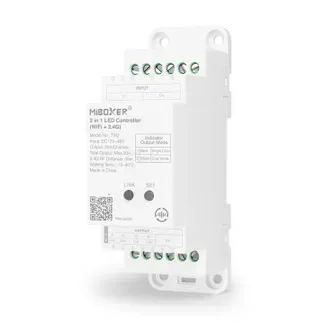 Synergy 21 LED Controller 2 in 1 Track LED Controller Single colour/CCT(dual white) DC12/24V WiFi+2.4GHz *Milight/Miboxer* Synergy 21 LED Controller 2 in 1 Track LED Controller Single colour/CCT(dual white) DC12/24V WiFi+2.4GHz *Milight/Miboxer*