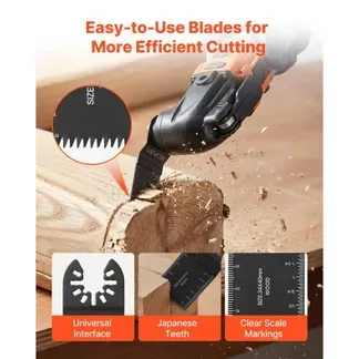 VEVOR 160 Stk.Oszillierwerkzeug Zubehör Set, Multitool Zubehör Inkl. 36 Oszillierender Sägeblätter 2 Schleifpads 2 Schaber 120 Schleifpapiere, Mehrfachwerkzeug Zubehör für Holz Kunststoff & Metall VEVOR 160 Stk.Oszillierwerkzeug Zubehör Set, Multitool Zubehör Inkl. 36 Oszillierender Sägeblätter 2 Schleifpads 2 Schaber 120 Schleifpapiere, Mehrfachwerkzeug Zubehör für Holz Kunststoff & Metall