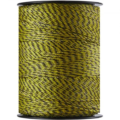 VEVOR Elektrozaundraht, 3366 Fuß 1026 m tragbarer Polydraht, 1/8 Zoll Durchmesser, 6 Edelstahllitzen für zuverlässige Leitfähigkeit und UV- und Rostbeständigkeit, Zaunseil für Pferde, Rinder, Vieh VEVOR Elektrozaundraht, 3366 Fuß 1026 m tragbarer Polydraht, 1/8 Zoll Durchmesser, 6 Edelstahllitzen für zuverlässige Leitfähigkeit und UV- und Rostbeständigkeit, Zaunseil für Pferde, Rinder, Vieh