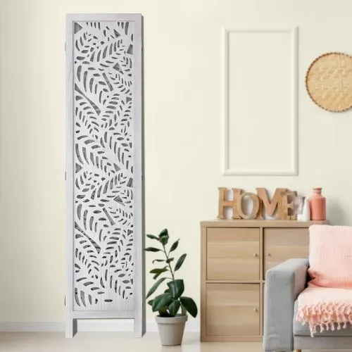 VEVOR Raumteiler Paravent aus Holz 6-teiliger faltbarer Sichtschutz, 170 cm hoher Raumteiler, tragbarer Dekorationsschirm mit Boho-Design für Zuhause Büro Restaurant – Bild 7