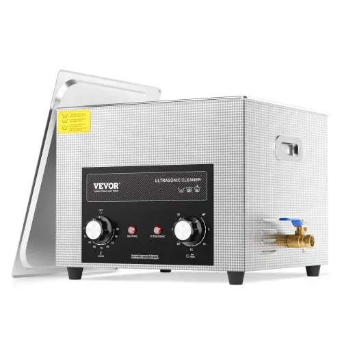 VEVOR 15 L Ultraschallreiniger mit Heiztimer & Korb professionelle digitale Schallkavitationsmaschine, 360 W Reinigungsmaschine für Laborwerkzeuge Metallteile Vergaser Messing Autoteile Motorteile VEVOR 15 L Ultraschallreiniger mit Heiztimer & Korb professionelle digitale Schallkavitationsmaschine, 360 W Reinigungsmaschine für Laborwerkzeuge Metallteile Vergaser Messing Autoteile Motorteile