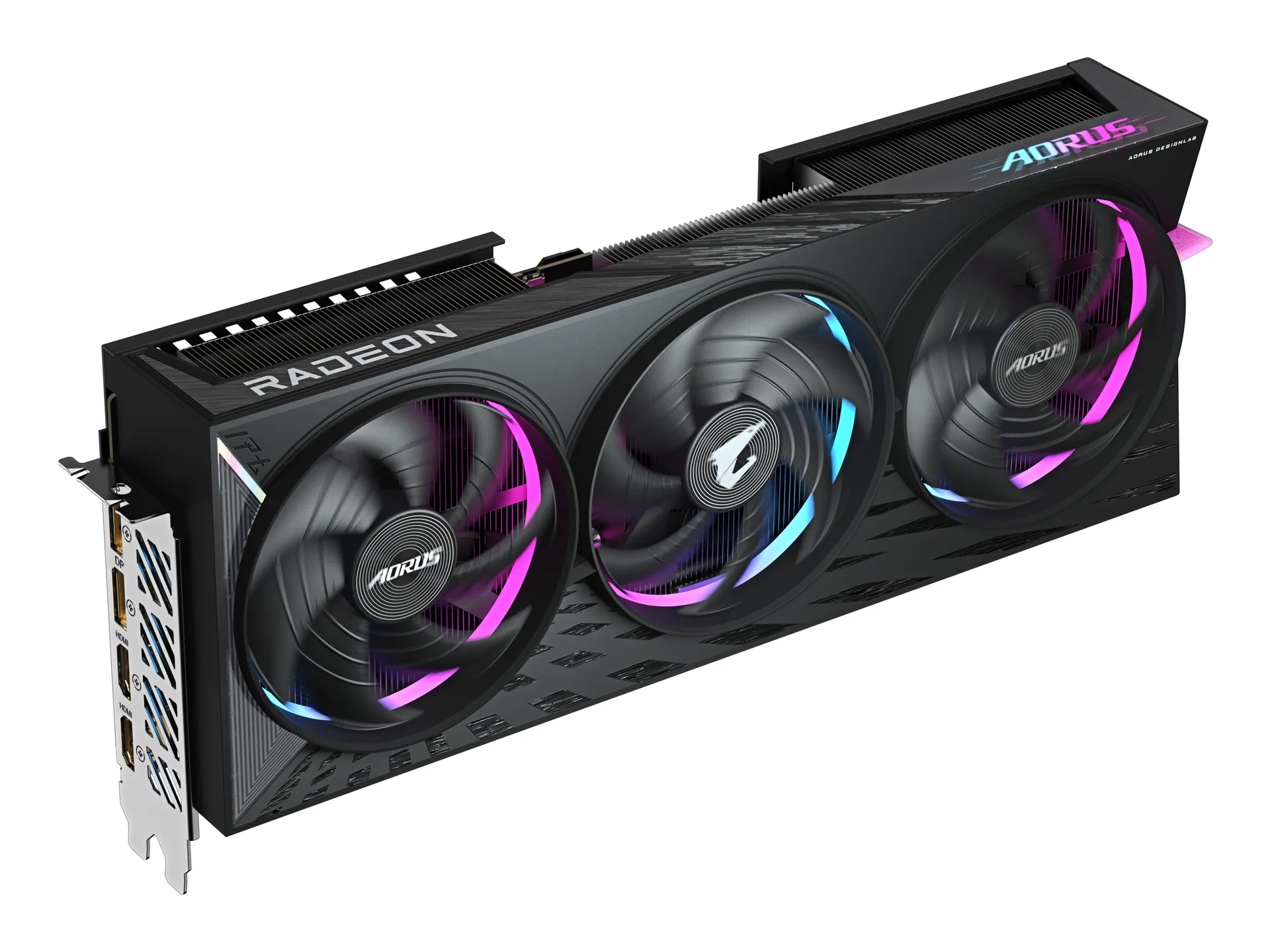 GIGABYTE AORUS Radeon RX 9070 XT ELITE 16G Grafikkarte - 16 GB GDDR6, 256 Bit, PCI-E 5.0, 3100 MHz Kernfrequenz, 2 x DisplayPort, 2 x HDMI, GV-R9070XTAORUS E-16GD – Bild 5