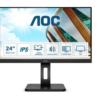 AOC P2 Q24P2Q Computerbildschirm 60,5 cm (23.8″) 2560 x 1440 Pixel Quad HD LED Schwarz AOC P2 Q24P2Q Computerbildschirm 60,5 cm (23.8″) 2560 x 1440 Pixel Quad HD LED Schwarz