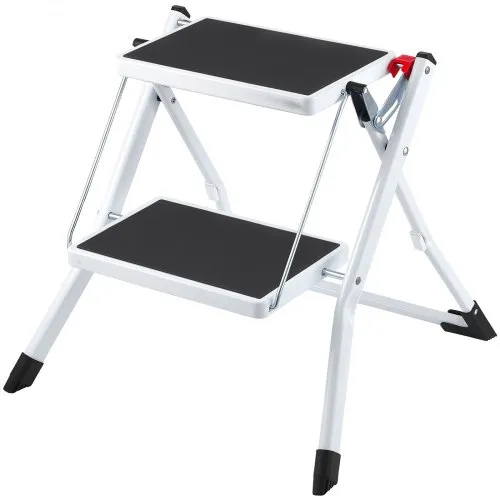 VEVOR Haushaltsleiter 500x480x450mm Trittleiter faltbar aus Stahl Stehleiter 2 Stufe Stufenleiter 150kg Tragfähigkeit Klapptritt Doppelstufenleiter 445mm hoch Küchenleiter Rutschfest Tritthocker VEVOR Haushaltsleiter 500x480x450mm Trittleiter faltbar aus Stahl Stehleiter 2 Stufe Stufenleiter 150kg Tragfähigkeit Klapptritt Doppelstufenleiter 445mm hoch Küchenleiter Rutschfest Tritthocker