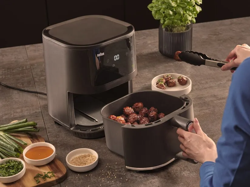 Braun MultiFry 3 Einzelbild 4,3 l Eigenständig 1500 W Heißluftfritteuse Schwarz – Bild 4