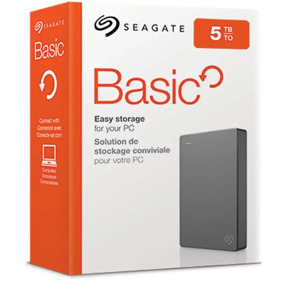 Seagate Basic Externe Festplatte 5 TB 2.5" 3.2 Gen 1 (3.1 Gen 1) Silber – Bild 5