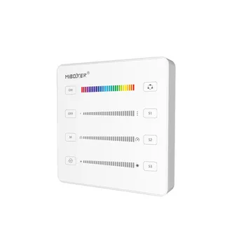 MiBoxer B6-W LED Pixel LED SPI Smart Panel Fernbedienung RGB-WW (RGB/RGB-W/RGB-CCT) MiBoxer B6-W LED Pixel LED SPI Smart Panel Fernbedienung RGB-WW (RGB/RGB-W/RGB-CCT)