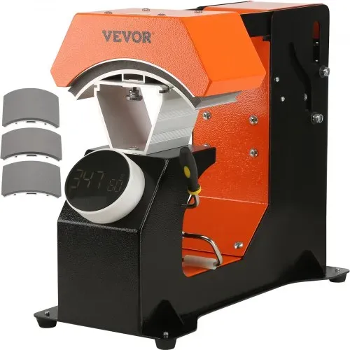 VEVOR 3 in 1 Kappenpresse Mützenpresse Heat Press Machine 16,3×8 cm, Heißpresse Transferpress mit 3 Padgrößen 16,8×7 cm, 16,8×9,8 cm, 15,5×7,6 cm, Heißpresse Transferpress Zeit- und Temperaturregler VEVOR 3 in 1 Kappenpresse Mützenpresse Heat Press Machine 16,3×8 cm, Heißpresse Transferpress mit 3 Padgrößen 16,8×7 cm, 16,8×9,8 cm, 15,5×7,6 cm, Heißpresse Transferpress Zeit- und Temperaturregler