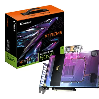 GIGABYTE AORUS GeForce RTX 5090 XTREME WATERFORCE WB 32G Grafikkarte – 32 GB GDDR7, 512 Bit, PCI-E 5.0, 2655 MHz Kernfrequenz, 3 x DP 2.1a, 1 x HDMI 2.1b, NVIDIA DLSS 4, GV-N5090AORUSX WB-32GD GIGABYTE AORUS GeForce RTX 5090 XTREME WATERFORCE WB 32G Grafikkarte – 32 GB GDDR7, 512 Bit, PCI-E 5.0, 2655 MHz Kernfrequenz, 3 x DP 2.1a, 1 x HDMI 2.1b, NVIDIA DLSS 4, GV-N5090AORUSX WB-32GD