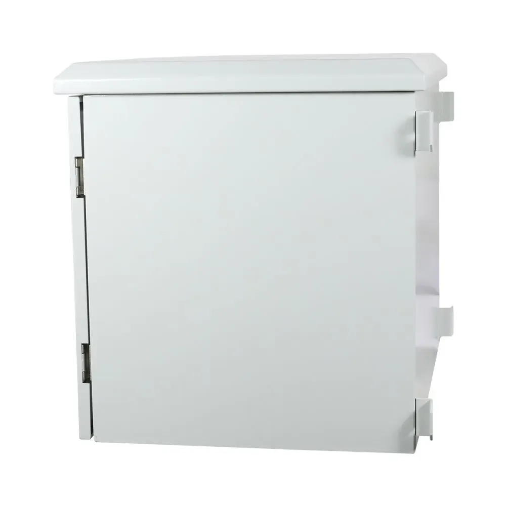 ALLNET 19"Wandgehäuse, 12HE, T488mm, Lichtgrau, IP55, SO-Serie, incl. 2-Fach Lüftereinheit – Bild 10