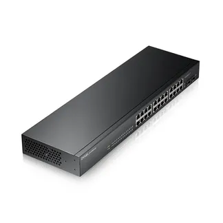 Zyxel GS-1900-24 v2 Managed L2 Gigabit Ethernet (10/100/1000) 1U Schwarz Zyxel GS-1900-24 v2 Managed L2 Gigabit Ethernet (10/100/1000) 1U Schwarz