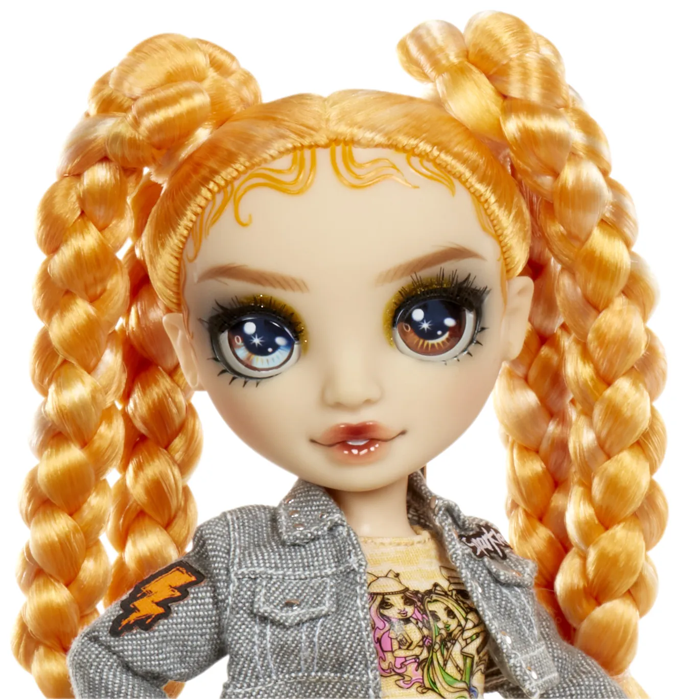 Rainbow High Sparkle & Shine Fashion Dolls- Clementine (Orange) – Bild 4