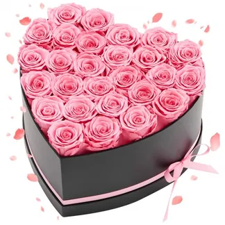 VEVOR 27 Stk. Ewige Rosen in Herzform Box, konservierter Blumenstrauß, Blumen Geschenkbox für ihre Frau, Mütter, Liebespartner, zur Hochzeit, zum Muttertag, Valentinstag, Weihnachten, Pink VEVOR 27 Stk. Ewige Rosen in Herzform Box, konservierter Blumenstrauß, Blumen Geschenkbox für ihre Frau, Mütter, Liebespartner, zur Hochzeit, zum Muttertag, Valentinstag, Weihnachten, Pink