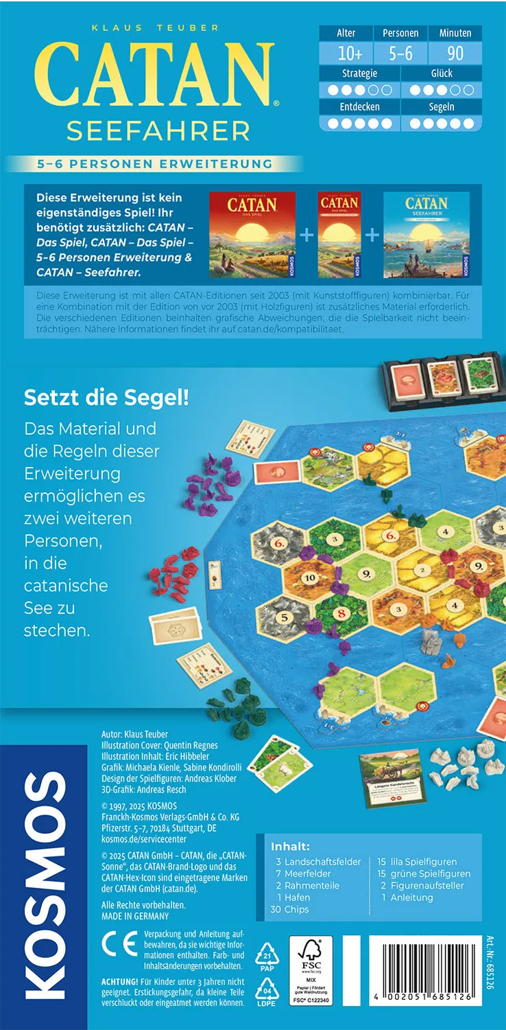 Kosmos 47855786 Brettspiel Kartenspiel Strategie – Bild 2