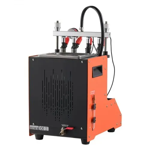 VEVOR Einspritzdüsenreiniger-Tester 9 Testmodi, 4-Zylinder-Ultraschallreinigungsgerät (28 kHz), Kfz-Einspritzdüsenreiniger mit Ablassventil und 12 V Betriebsspannung für Auto und Motorrad – Bild 10