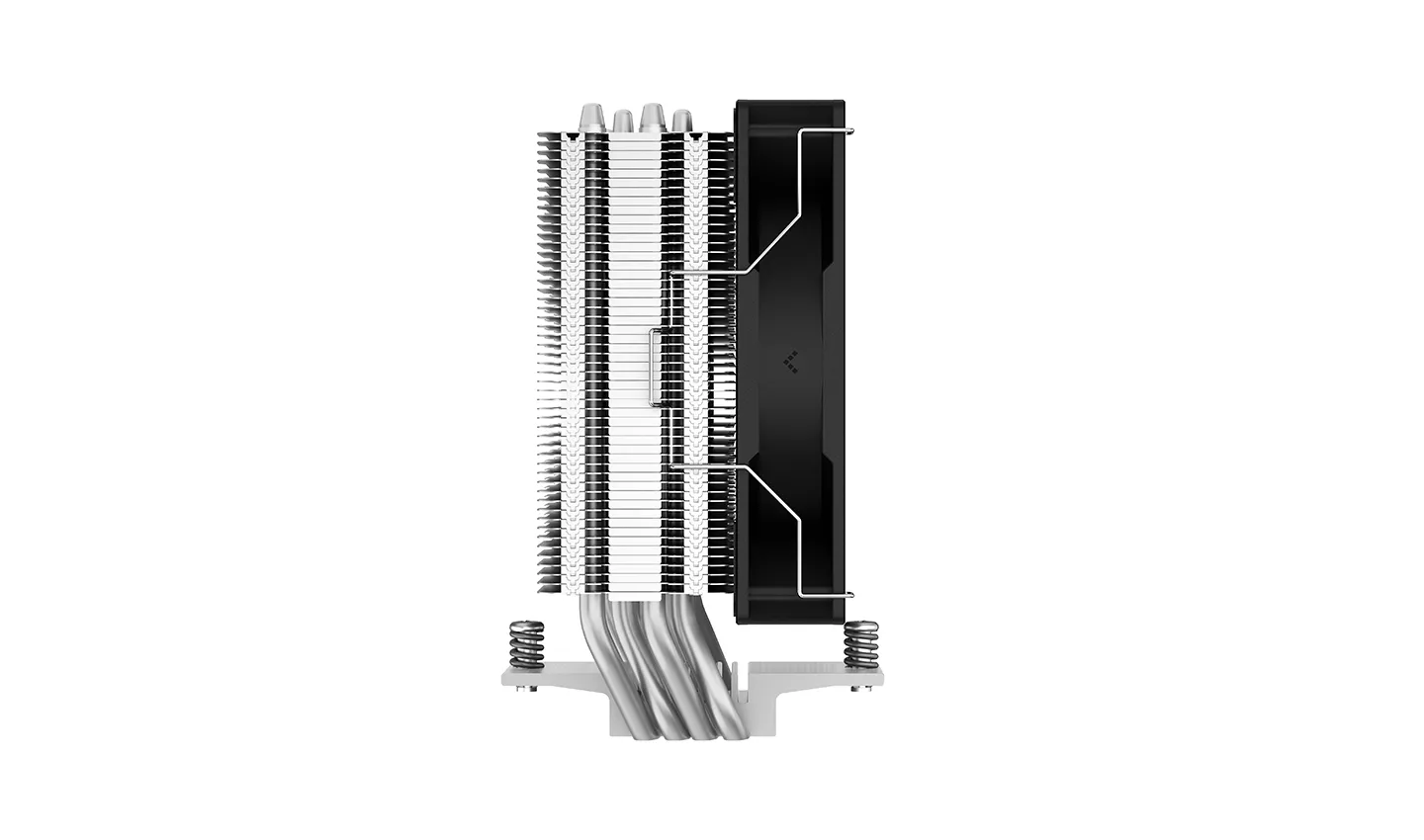 DeepCool AG400 Prozessor Luftkühlung 12 cm Aluminium, Schwarz 1 Stück(e) – Bild 5