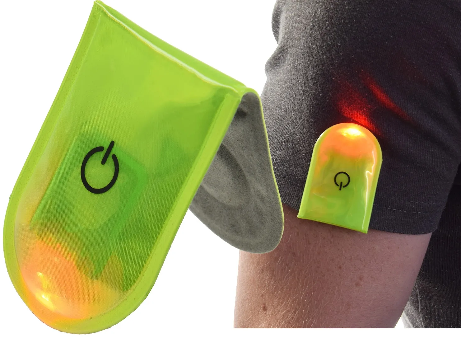 Sicherheitslicht mit Magnet-Verschluss Rot blinkende LED Sicherheitslicht mit Magnet-Verschluss Rot blinkende LED