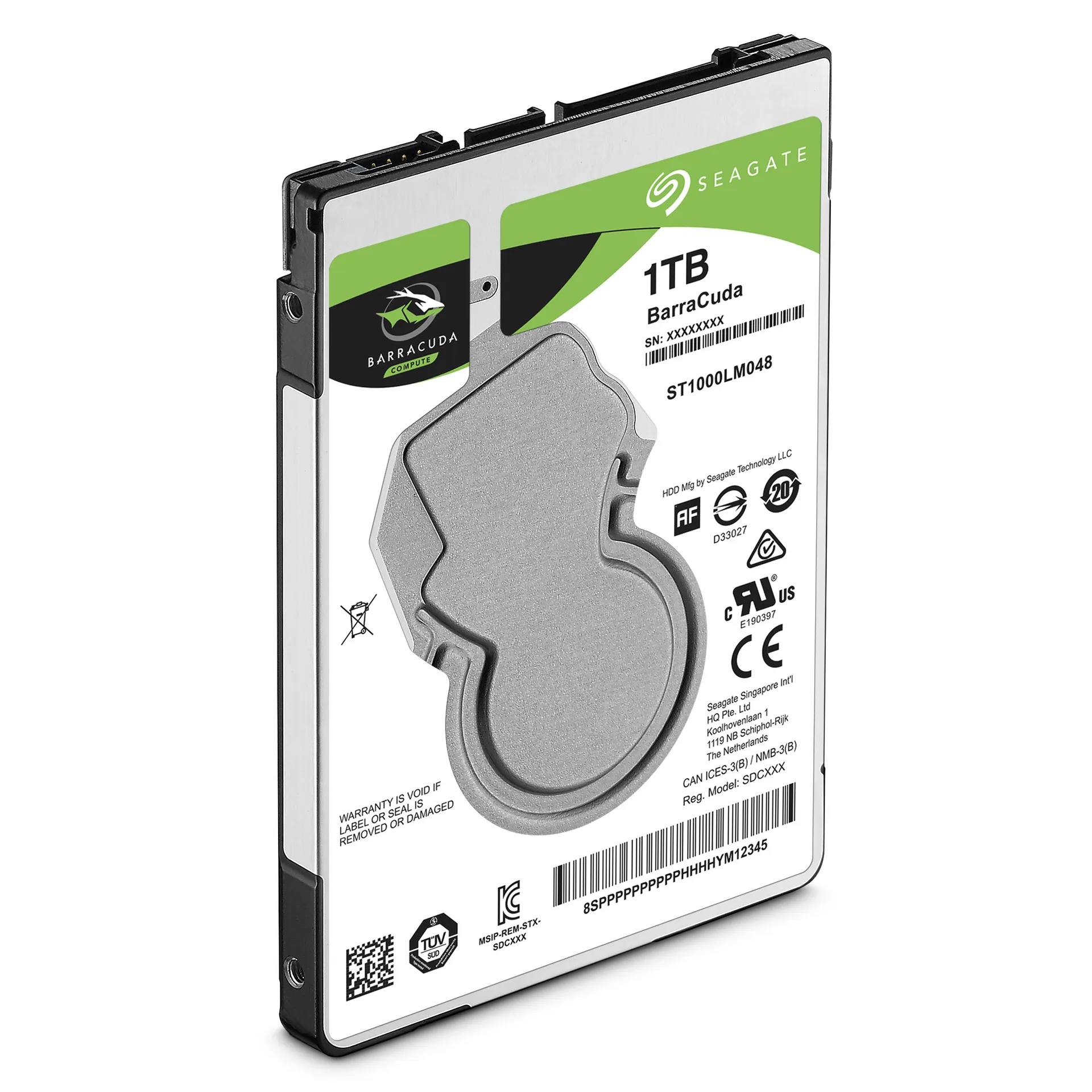 Seagate Barracuda 2.5" Interne Festplatte 1 TB 5400 RPM 128 MB 2.5" Serial ATA III – Bild 3