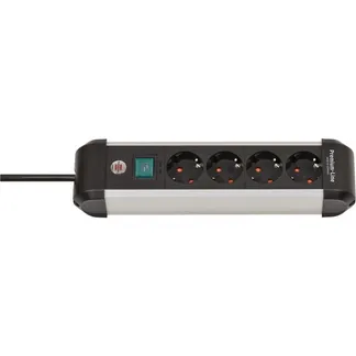 Premium-Alu-Line Steckdosenleiste 4-fach Premium-Alu-Line Steckdosenleiste 4-fach