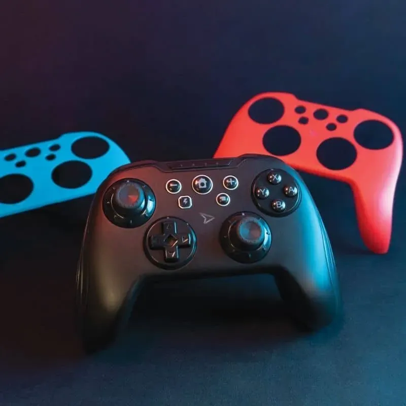 Steelplay JVASWI00065 Gaming-Controller Schwarz, Blau, Rot Gamepad Analog Android, Nintendo Switch, PC – Bild 3