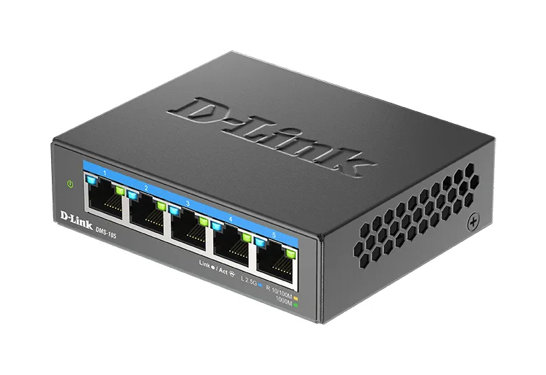 D-Link 5-Port 2.5G Multi-Gigabit Desktop Switch – Bild 5