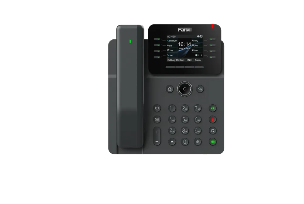 Fanvil V62 Pro, Medium-Level Dual Gigabit PoE IP Phone / – Bild 2